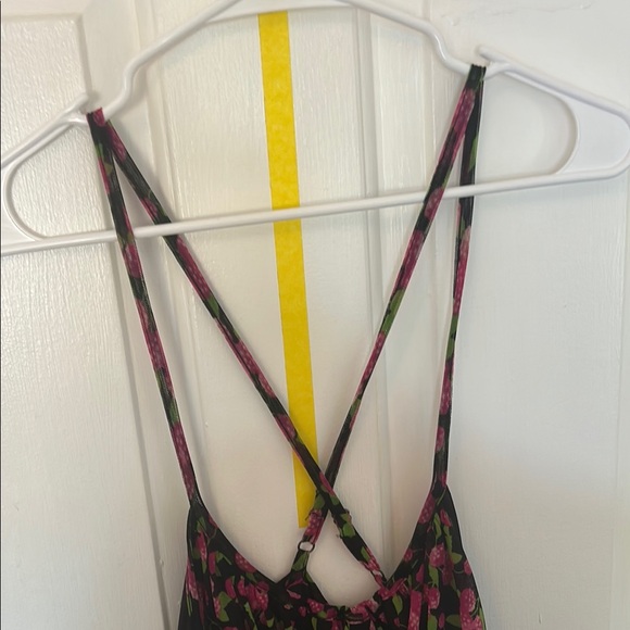 ModCloth Pink Tiered Ruffled Tank Top - Picture 5 of 7